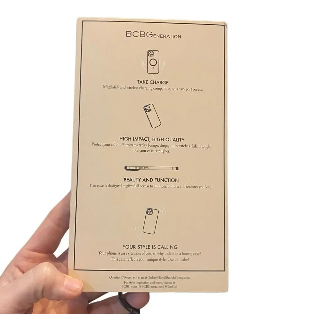 NWT Set of IPhone 14 Pro Max faux wood look and floral case